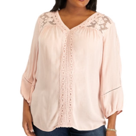 new directions Tops - ✨Pink Himalayan Blouse✨